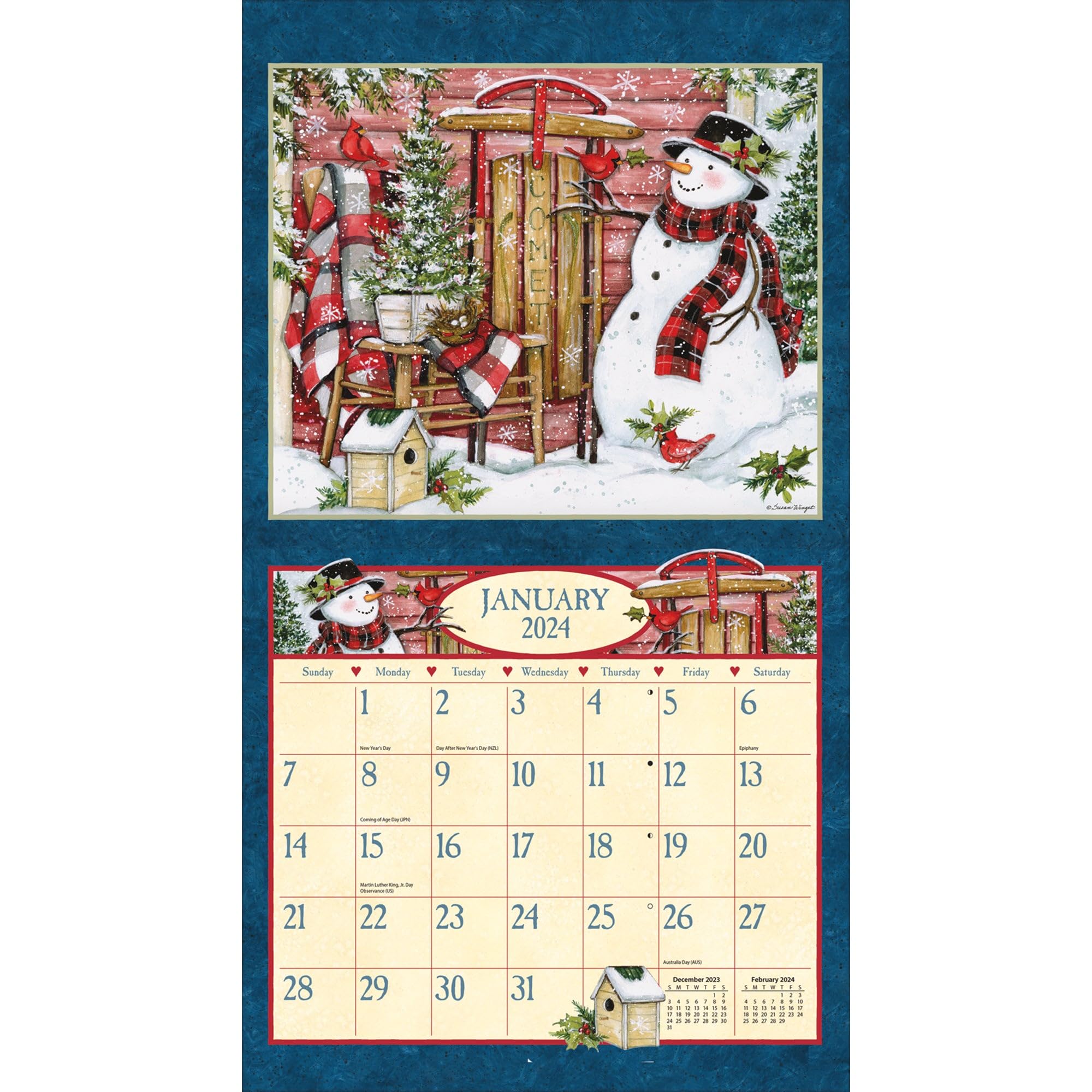 Amazon.com: Lang Companies, Heart And Home Special Edition 2024 Wall  Calendar : Lang: Office Products