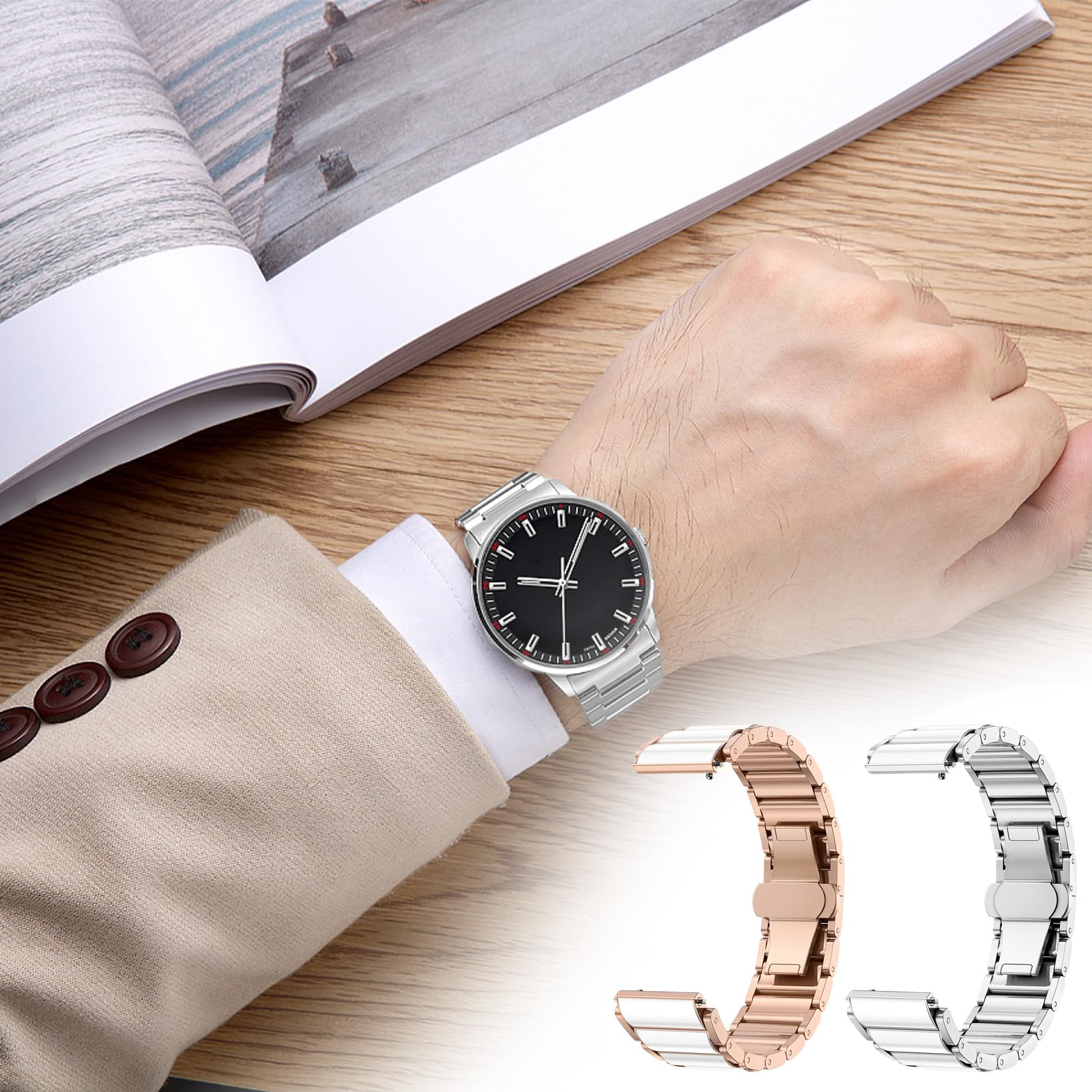 Bracelet de montre pour montre à dégagement rapide - Bracelet de rechange résistant à la transpiration - Accessoires confortables