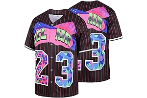 90s Hip Hop Dress for Women, Bel Air Original Members Sportswear Baseball Uniform Team Jersey