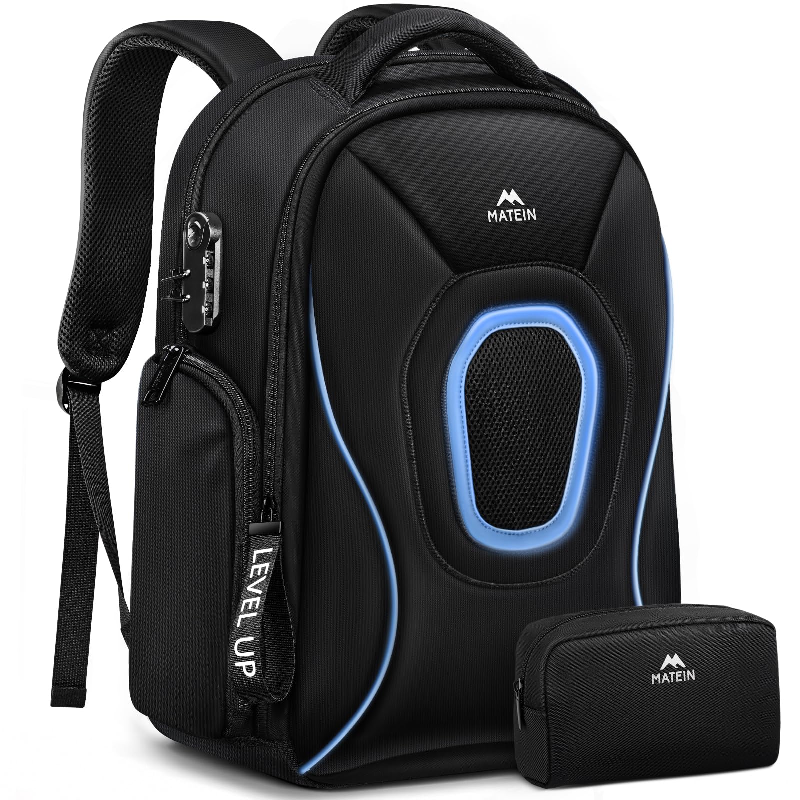 Amazon.com: MATEIN 17.3 Inch Gaming Laptop Backpack for Men, TSA Friendly Travel Laptop Backpack with Organizer Pouch, Rain Cover, Padded Laptop Protection, Anti Theft Pocket, Carry On Gaming Bag : Electronics Amazon.com: MATEIN 17.3 Inch Gaming Laptop Backpack for Men, TSA Friendly Travel Laptop Backpack with Organizer Pouch, Rain Cover, Padded Laptop Protection, Anti Theft Pocket, Carry On Gaming Bag : Electronics