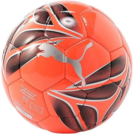 Amazon Puma プーマ サッカーボール プーマ ワン トライアングル ボール 0319 Nrgy Red Sil 5号球 Puma プーマ サッカーボール