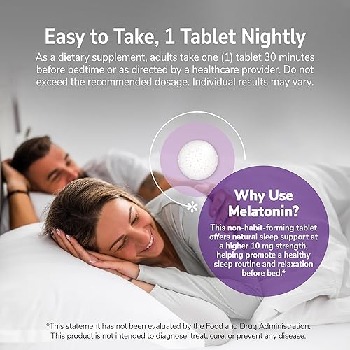 Miniatura 6 de 21st Century Melatonina 10 mg de liberación prolongada, 120