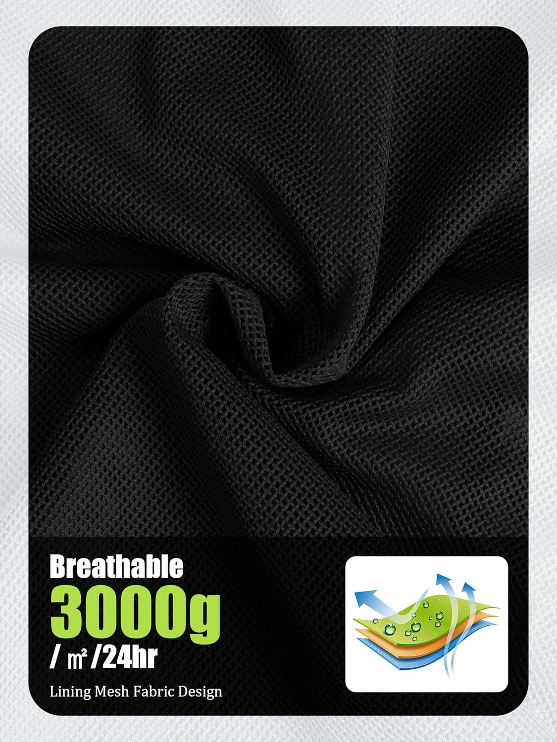 SWISSWELL Rain Jacket Women Lightweight Packable Waterproof Raincoat with Hood Windproof Windbreaker for Hiking Running - Image 5