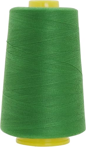 Vista 486 de Mandala Crafts - Hilo de coser multiusos de poliéster para máquina de coser de sarga, sobrehilado, acolchado Beige