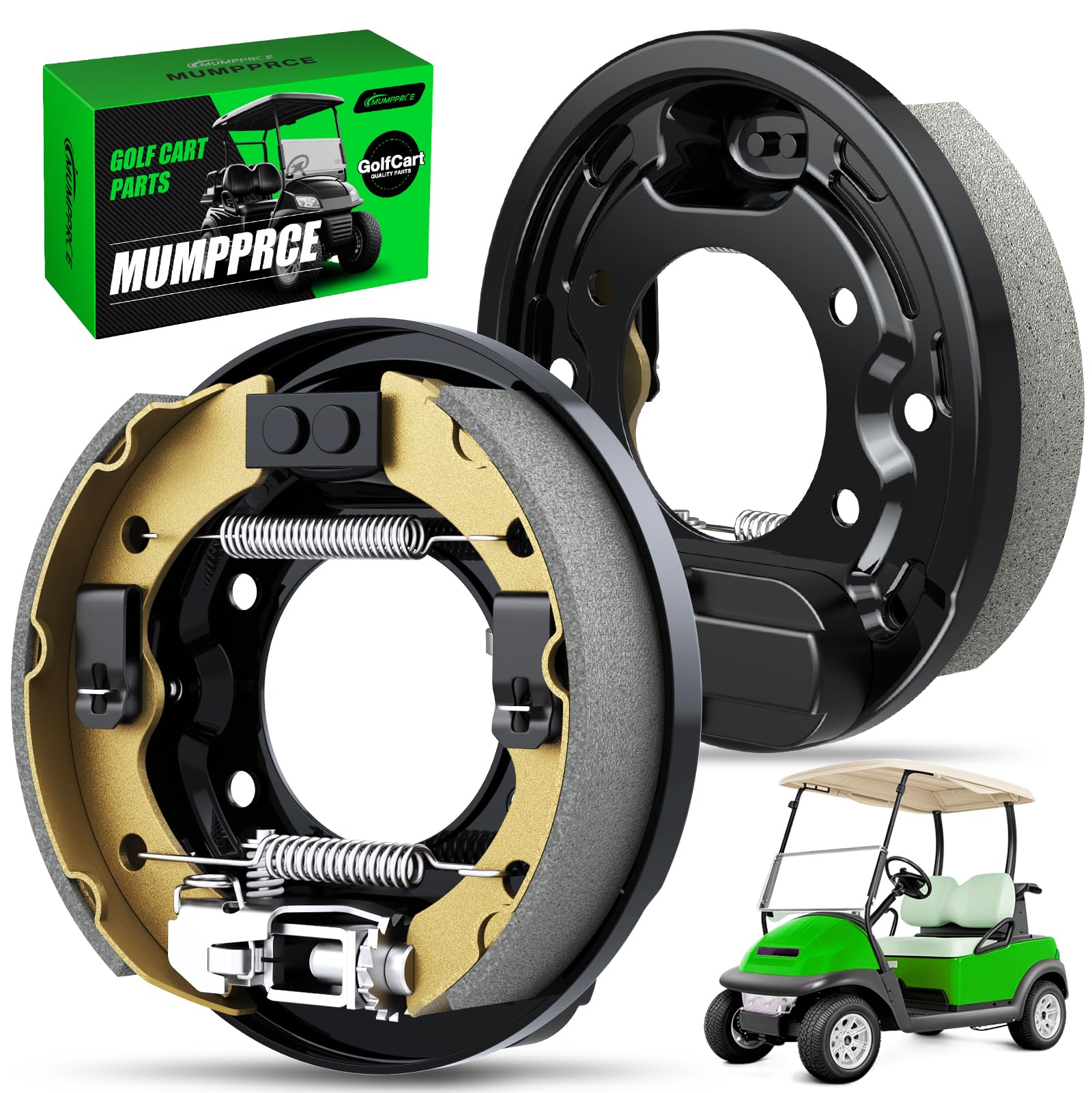MUMPPRCE Club Car Brake Assembly, Golf Cart Rear Brake Cluster for Club Car DS Precedent 1995-UP and Tempo 2018-UP, Driver and Passenger Side, Golf