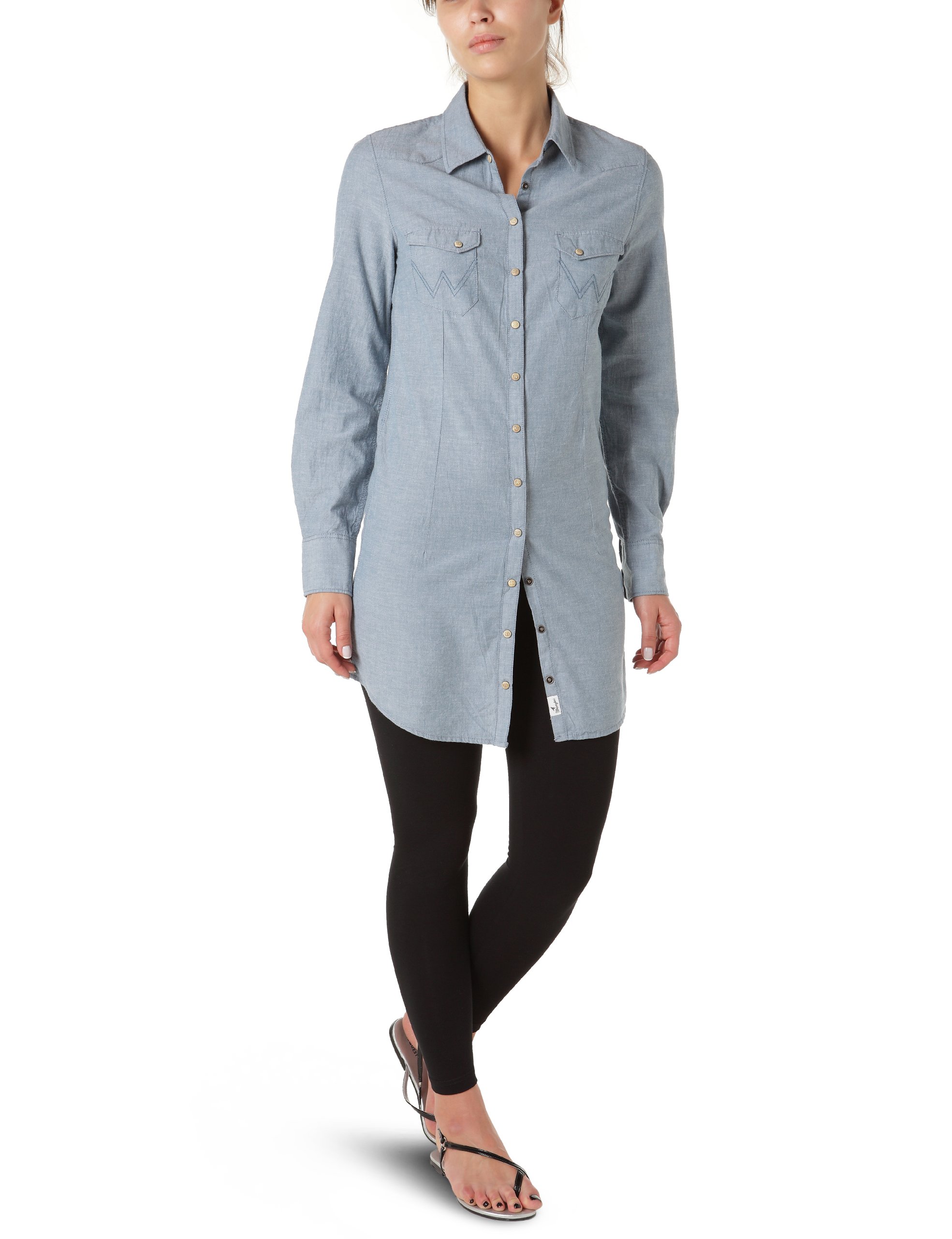 Wrangler Damen Bluse, kariert W5058BE5A