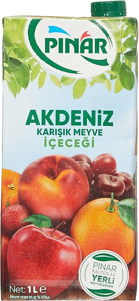 Pınar Meyveli İçecek Akdeniz 1 Lt