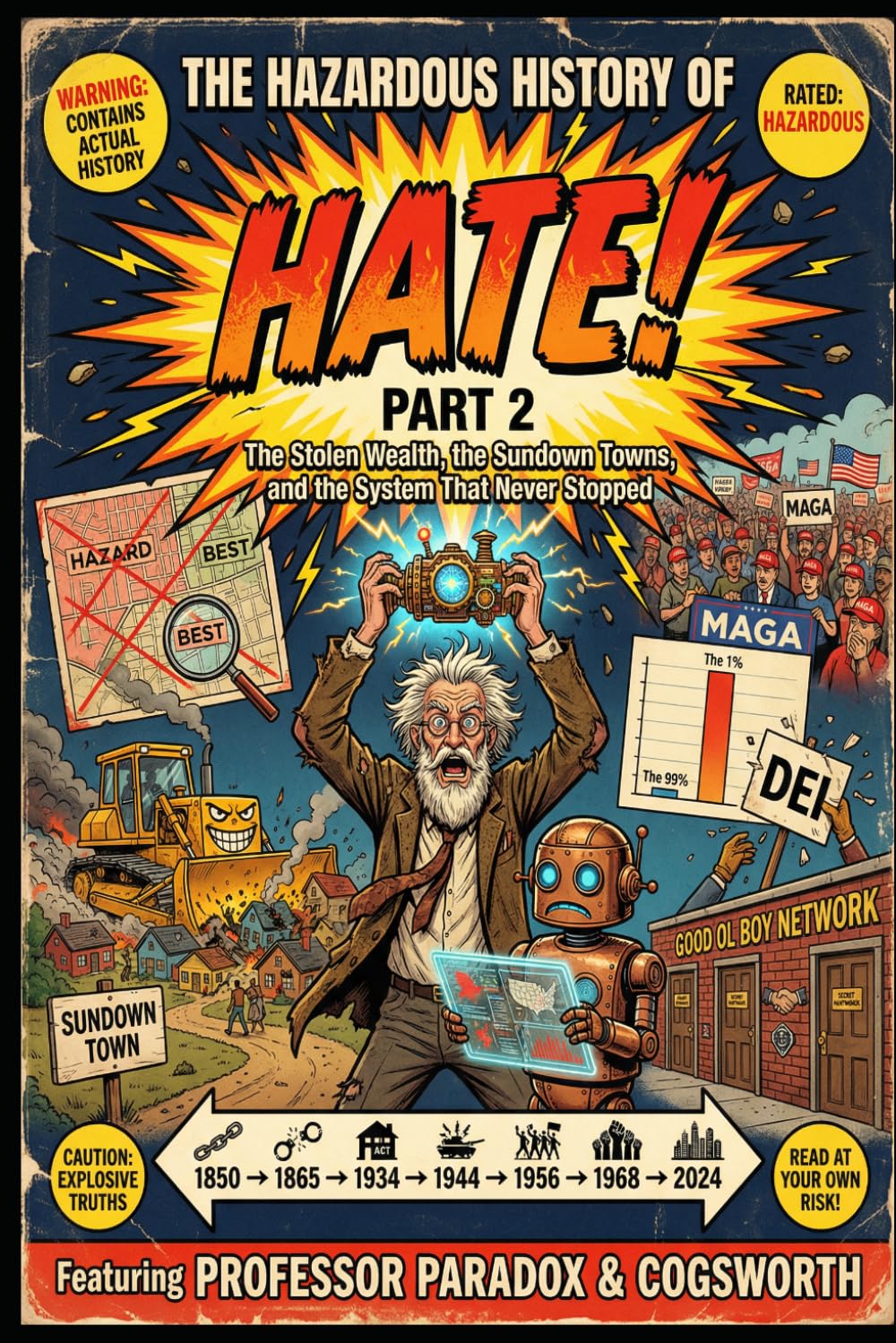 The Hazardous History of Hate: Part 2: The Stolen Wealth, the Sundown Towns, and the System That Never Stopped