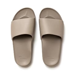 Archies Arch Support Slides Orthotic Recovery Sandals for Plantar Fasciitis Relief Foot Pain Heel Pain Lightweight Cushioned Shock-Absorbing