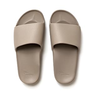 Archies Arch Support Slides Orthotic Recovery Sandals for Plantar Fasciitis Relief Foot Pain Heel Pain Lightweight Cushioned Shock-Absorbing