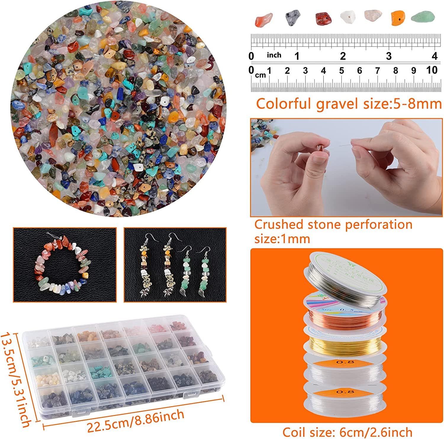 Ciondolo A Ciambella Rotonda White Shell, Naturale, Perline Fai-da-te, Pietra Preziosa, Produzione Di Gioielli, 2 Pezzi, 20 Mm 25 Mm 30 Mm Per Scelta - Italia - Foto 5