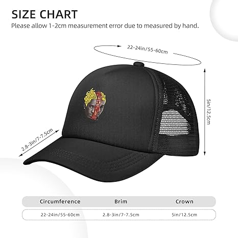 ZGDCSX Young Musics Thug Baseball Cap Mesh Snap Back