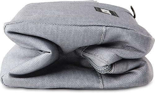 Miniatura 5 de PackIt Caja de aperitivos congelable, niebla gris, fabricada con tecnología EcoFreeze, plegable, reutilizable, cierre de cremallera con asa de