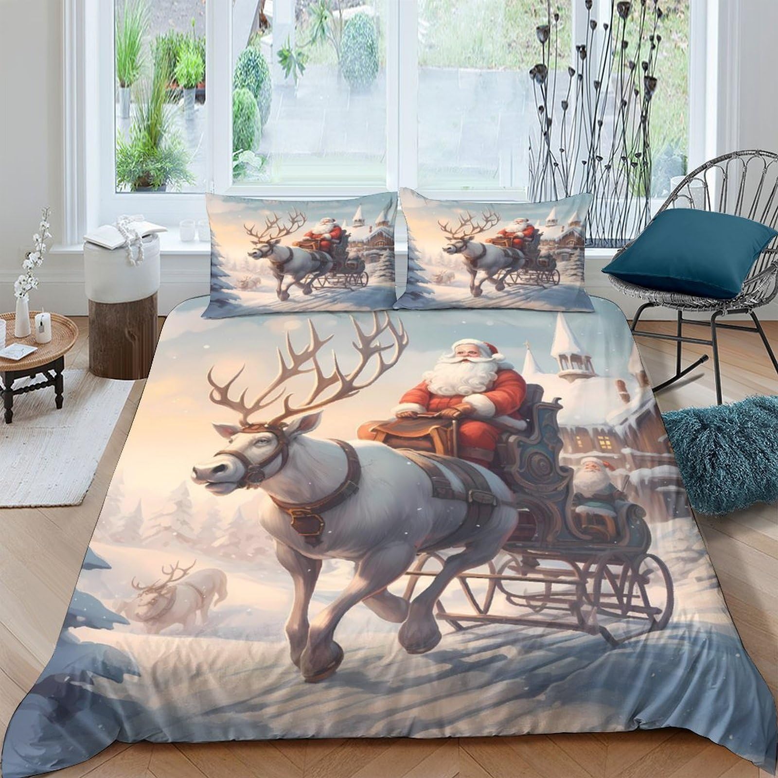 Ctjqhvkz Style-1 3D Printed Fitted Sheet Microfiber Galaxy Starry Sky Bed Cover For Bedroom And Guest Room Protection And Decoration Single（135X200cm）