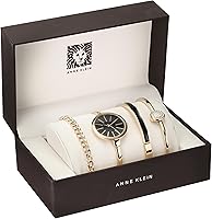 Vista 8 de Anne Klein, AK1470, juego de reloj y pulsera tipo esclava para mujer.