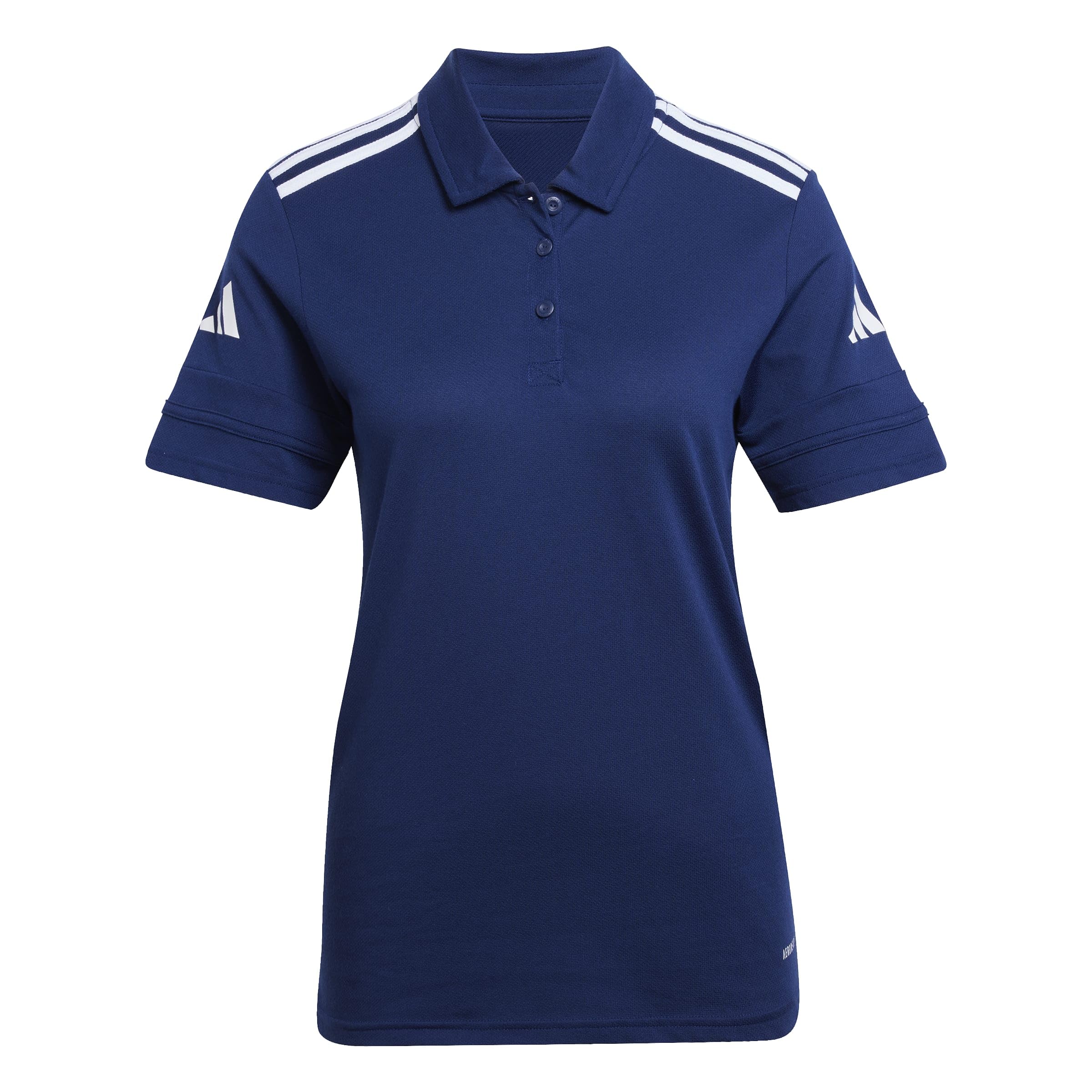 adidas Women's Squadra25 Cotton Polo Shirt, Team Navy Blue 2/White, XL