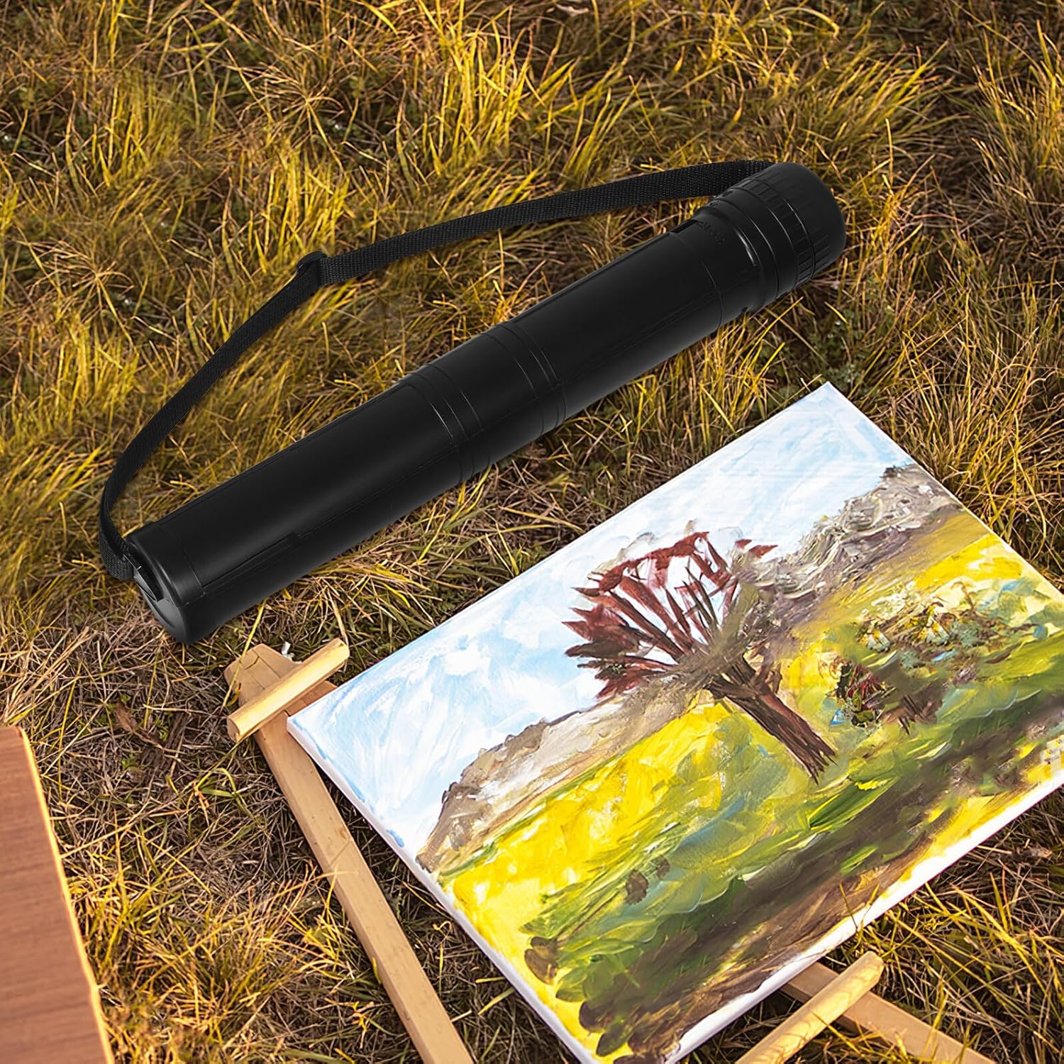 Adjustable Drawing Storage Tube for Artists and Students 2pcs