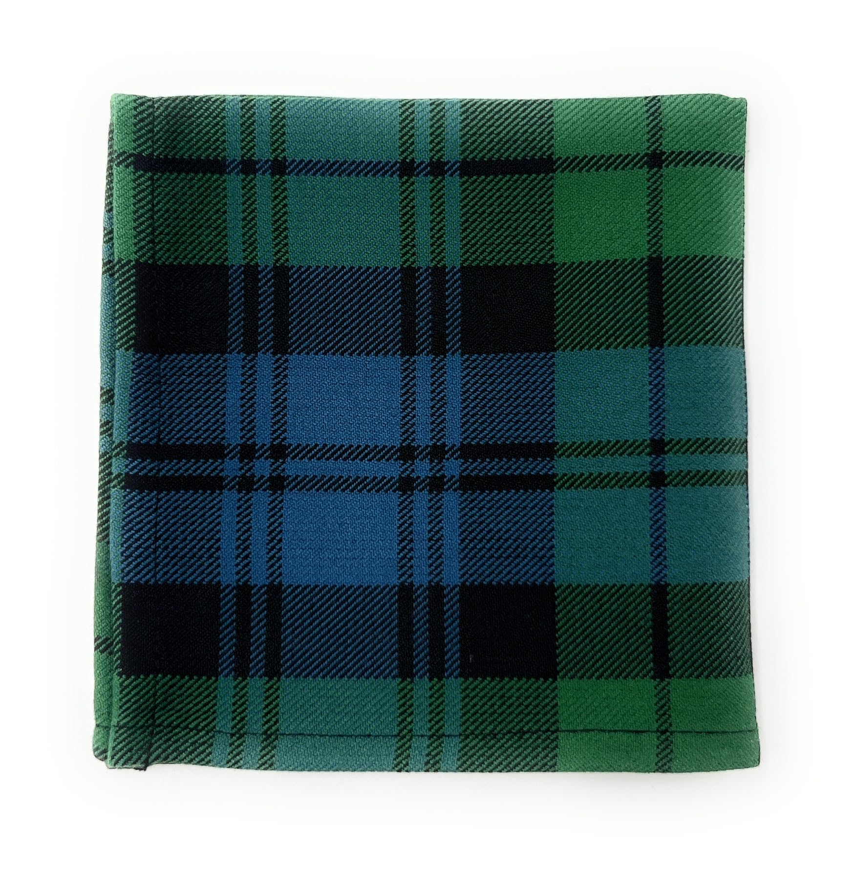 Tartan Tweeds Men's Campbell Ancient Tartan Pocket Square Handkerchief 26Cm X 26Cm (Campbell Ancient)