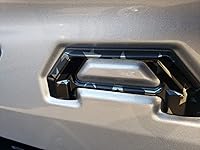 Vista 2 de EyeCatcher Pro Series - Letras insertas para portón trasero compatibles con Tacoma 2016-2023 (bandera americana BLKCHRMBLK)