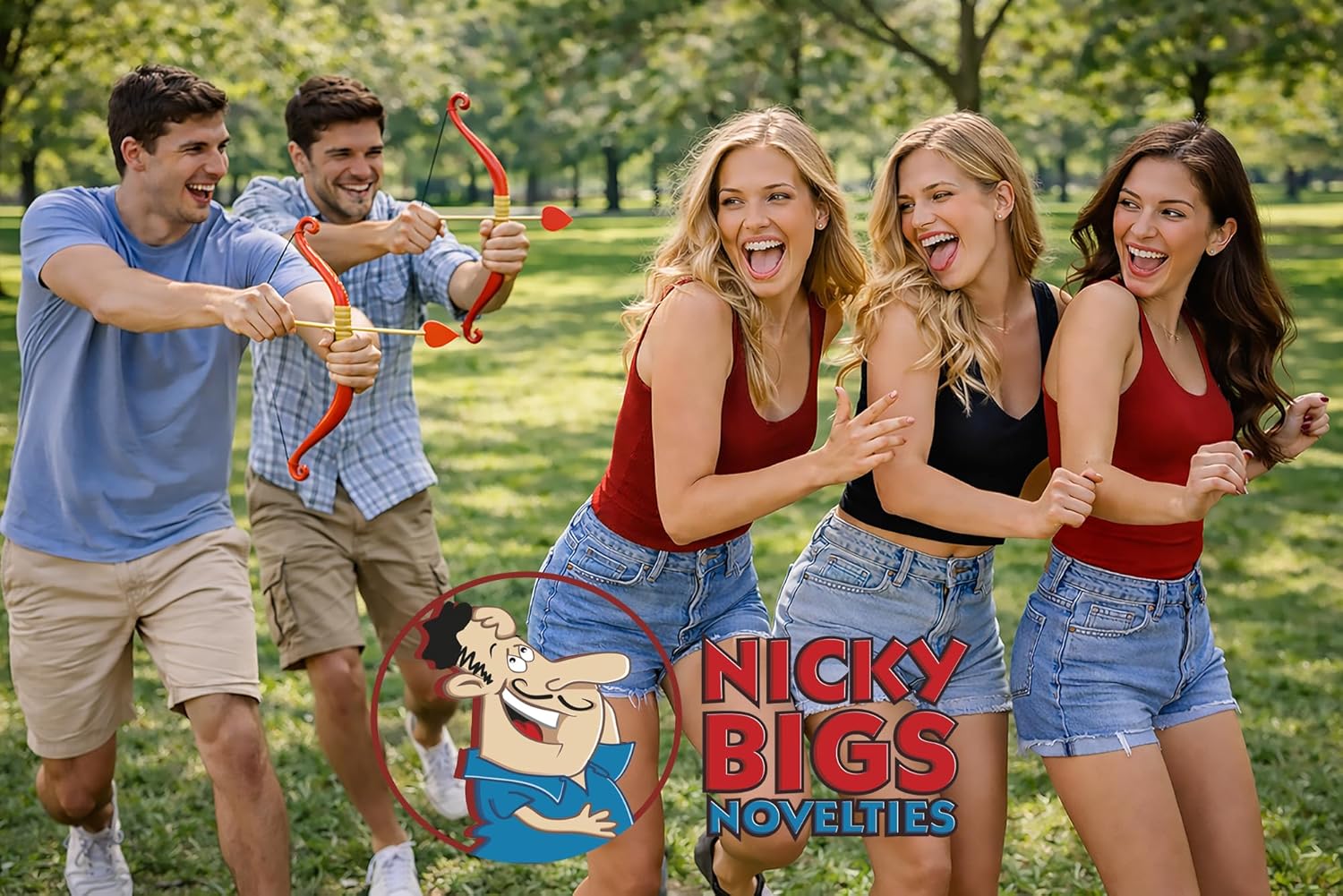 Nicky Bigs Novelties Cupid Bow And Arrow, Cupids Arrows, Cupid Wings, Cupids Costume Women, Valentine's Prop - Image 7