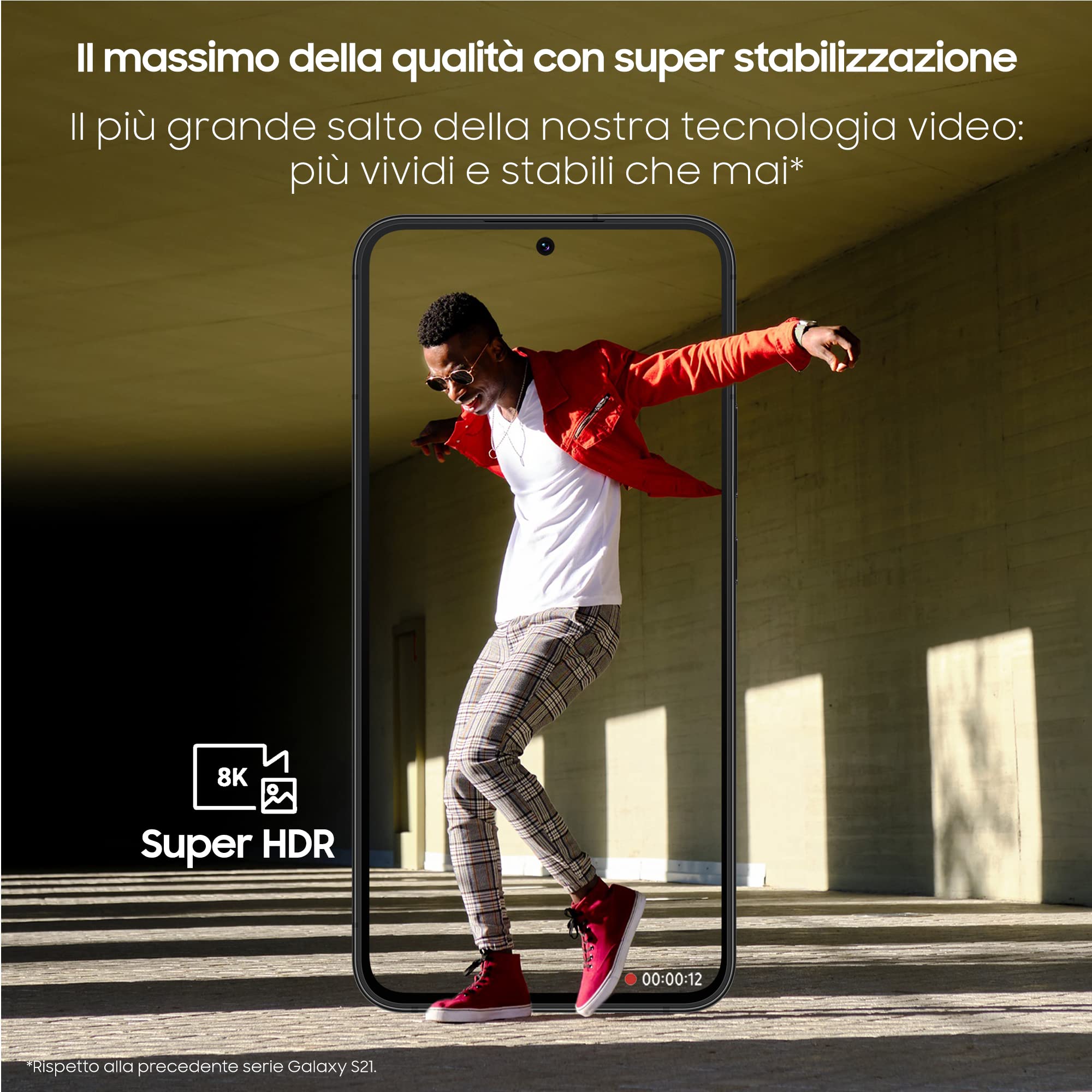 Galaxy S22+ (dual sim) 256 Go - Nero (Ricondizionato)