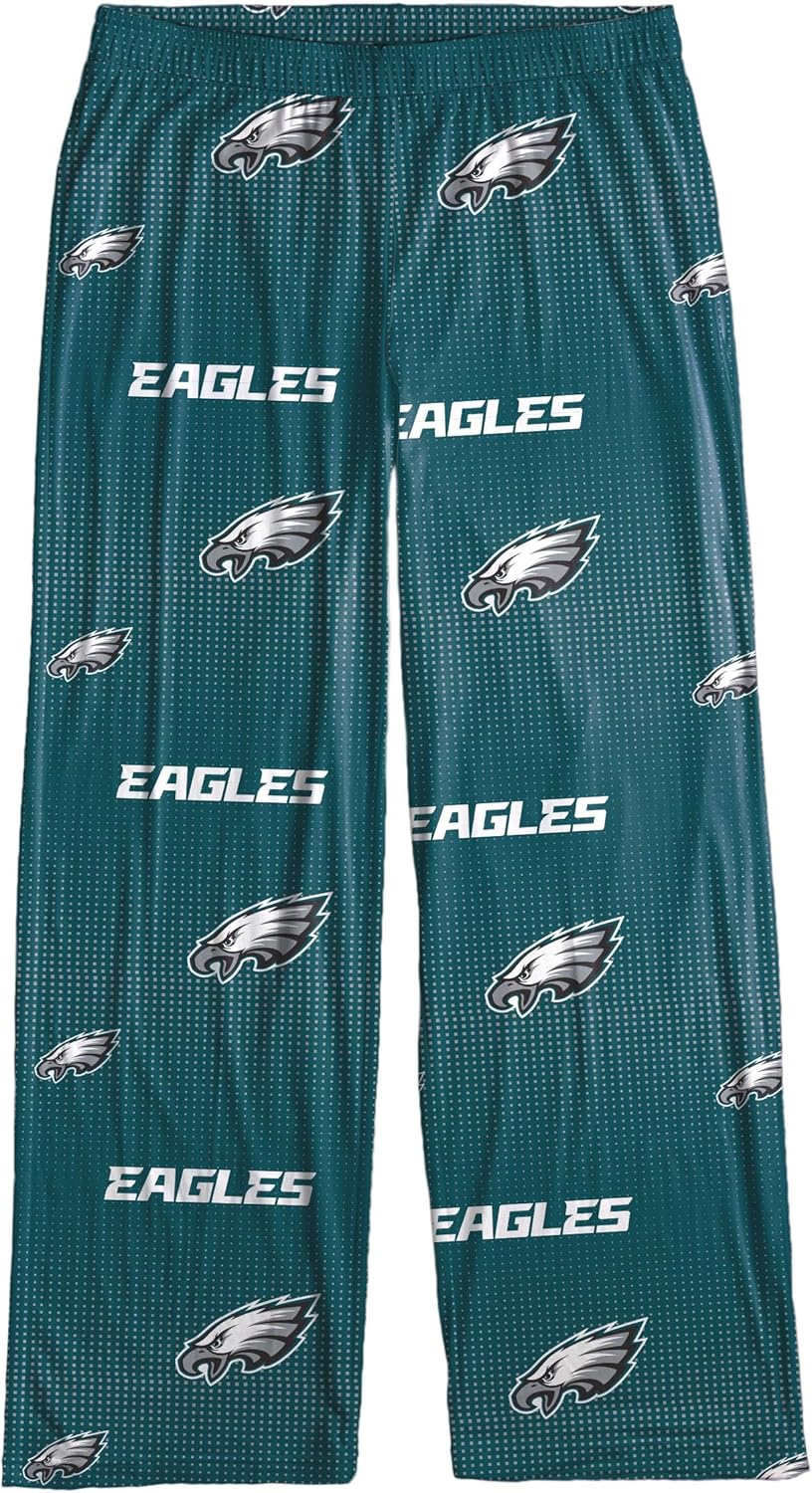 FOCO Philadelphia Eagles Men's Scatter Pattern Pajama Lounge Multi