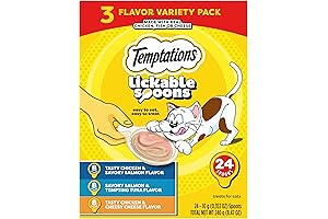Temptations Lickable Spoons Variety Pack Cat Treat