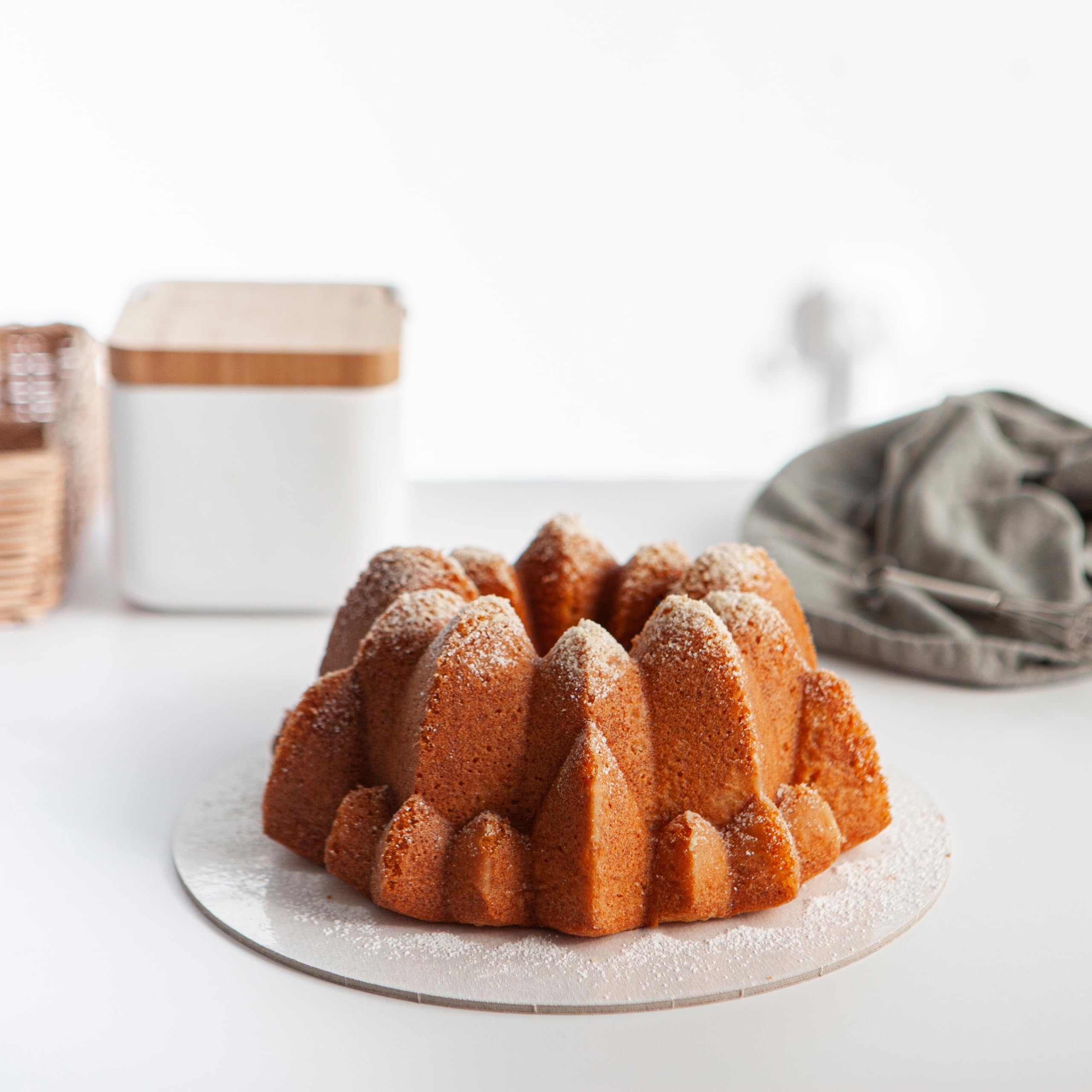 Erreke Moule à Gâteau avec Double Revêtement Antiadhésif, Cascade | Moule Kouglof. Moule Gateau. Moule à Tarte. Aluminium Moulé Résistant. Savarin Cuisson Uniforme. Pour Pâtisserie Maison