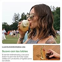 Vista 5 de TOSSWARE 9oz Flute SET DE 12 copas de champán de plástico reciclable, irrompible y transparente