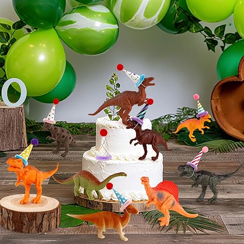 Miniatura 184 de Hooqict 26 piezas de decoraciones de pasteles de los años 80 y 90, decoraciones retro de los años 80 de hip hop con bolas de purpurina para cupcakes