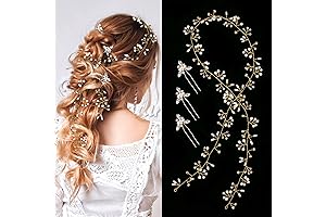 "Paranda": The Exquisite Bridal Hair Vine Adornment