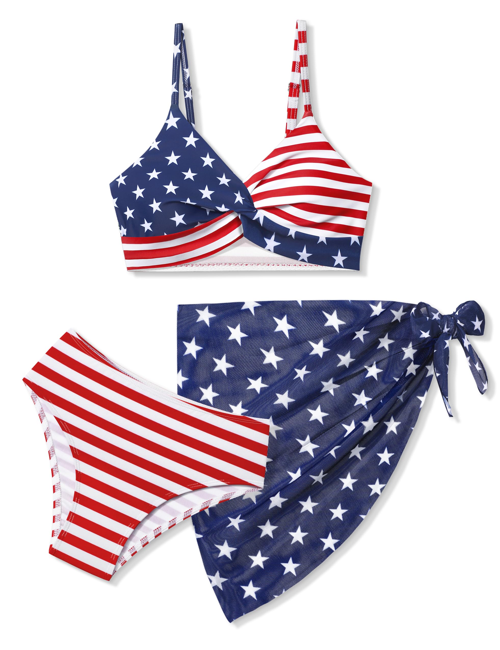 BAVADER 3-Piece Bikini Set