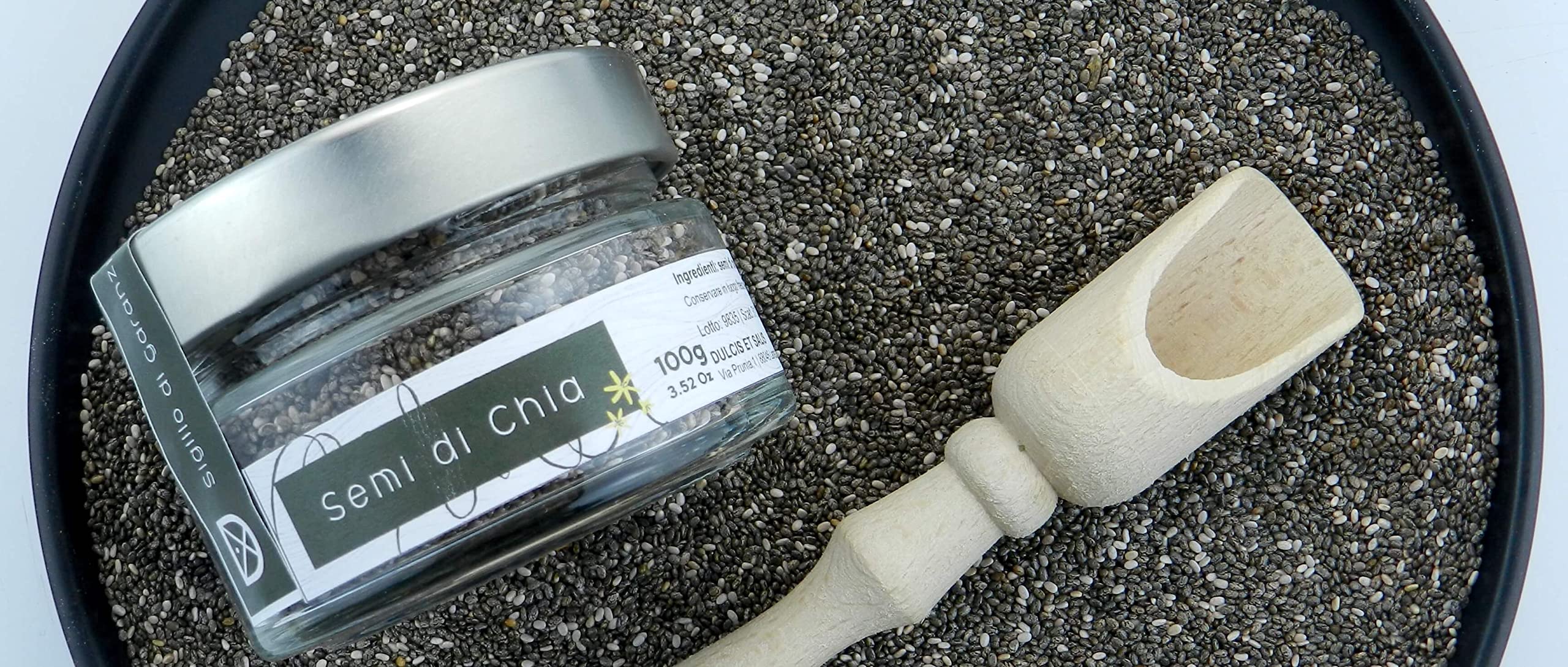 Dulcis Et Salis Semi di Chia 100g Spezie Artigianali Made in Italy