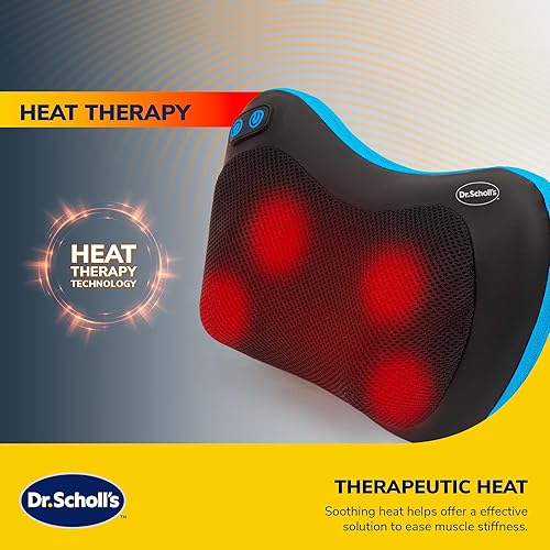 Miniatura 2 de Dr. Scholl's Almohada de masaje multiusos con terapia de calor, herramienta de masaje versátil para alivio asistido del dolor y relajación profunda