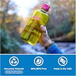 Nalgene Sustain Tritan BPA-Free Water Bottle Made with Material Derived from 50% Plastic Waste, 32 OZ, Narrow Mouth, 1 Count