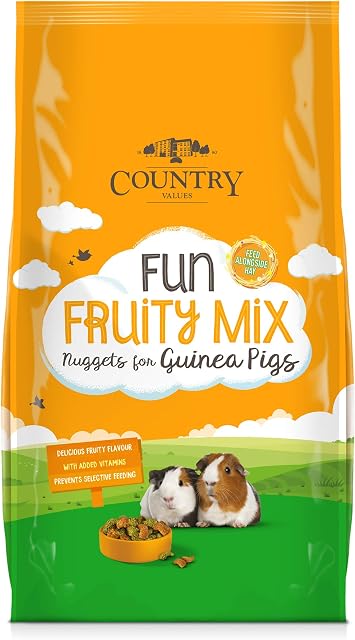 Country Value Fruity Nuggets for Guinea Pigs 10 kg