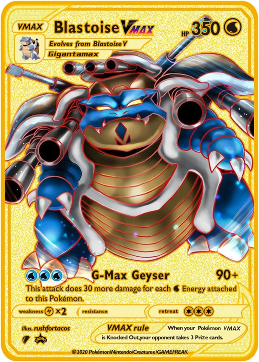 Metal Gold Plated Card,Super Rare Pokemon Blastoise Georgia | Ubuy Metal Gold Plated Card,Super Rare Pokemon Blastoise Georgia | Ubuy