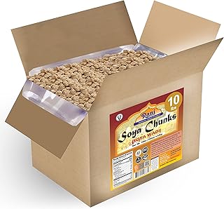 Rani Soya Chunks Nuggets (High Protien) Vadi, 160oz (10lbs) 4.54kg Bulk ...