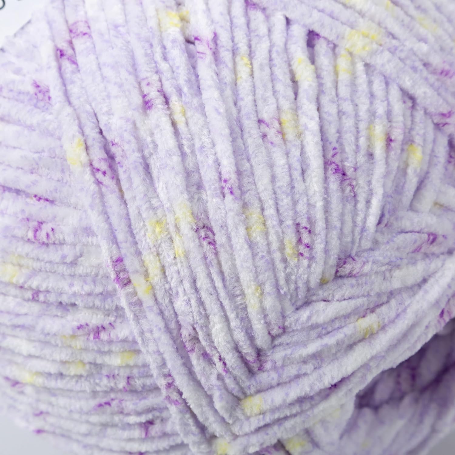 Loops & Threads Skinny Chenille Multi Yarn - Yarn for Knitting, Crochet, Weaving, and Arts & Crafts - Beetle Multi, Polyester, 7.7 oz