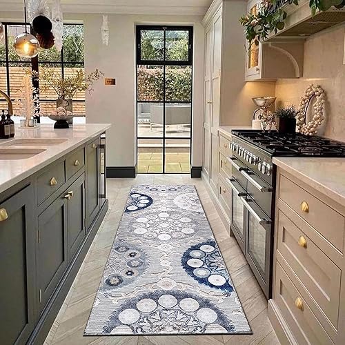 Miniatura 276 de CAMILSON Indoor Outdoor Rug 5x7 Bohemian Medallion Floral Area Rugs for Indoor and Outdoor Patios Easy-Cleaning Non-Shedding Living Room Garden and