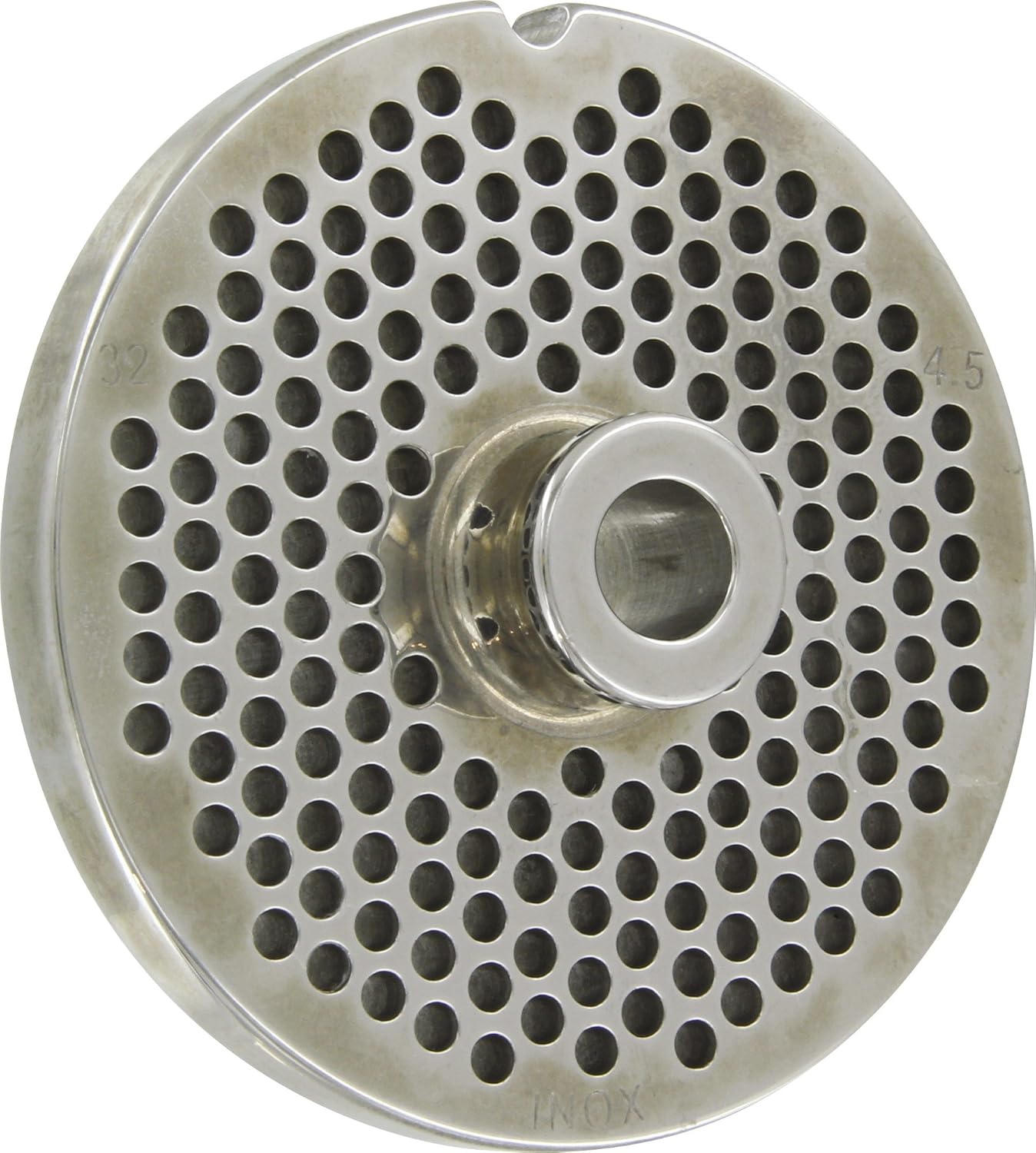 REBER PIASTRA TRAFILA PIASTRA TC. 12 D. 8 INOX ACCIAIO INOX 18/20 Per - Foto 2