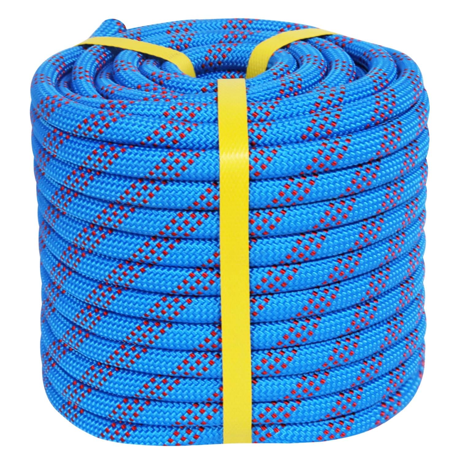 CRAYZA Double Braided Arborist Rigging Rope (1/2 in x 100 ft) Strong ...