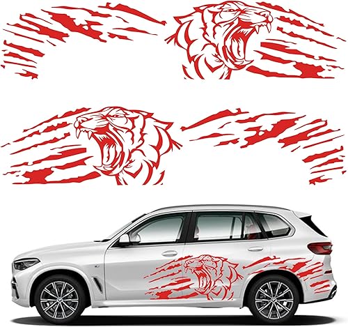 Miniatura 8 de 1 Juego Gráficos de Lobo Corriendo Calcomanía para Carrocería de Automóvil Calcomanía de Lobo Autoadhesiva Carreras Deportes Calcomanía para Puerta