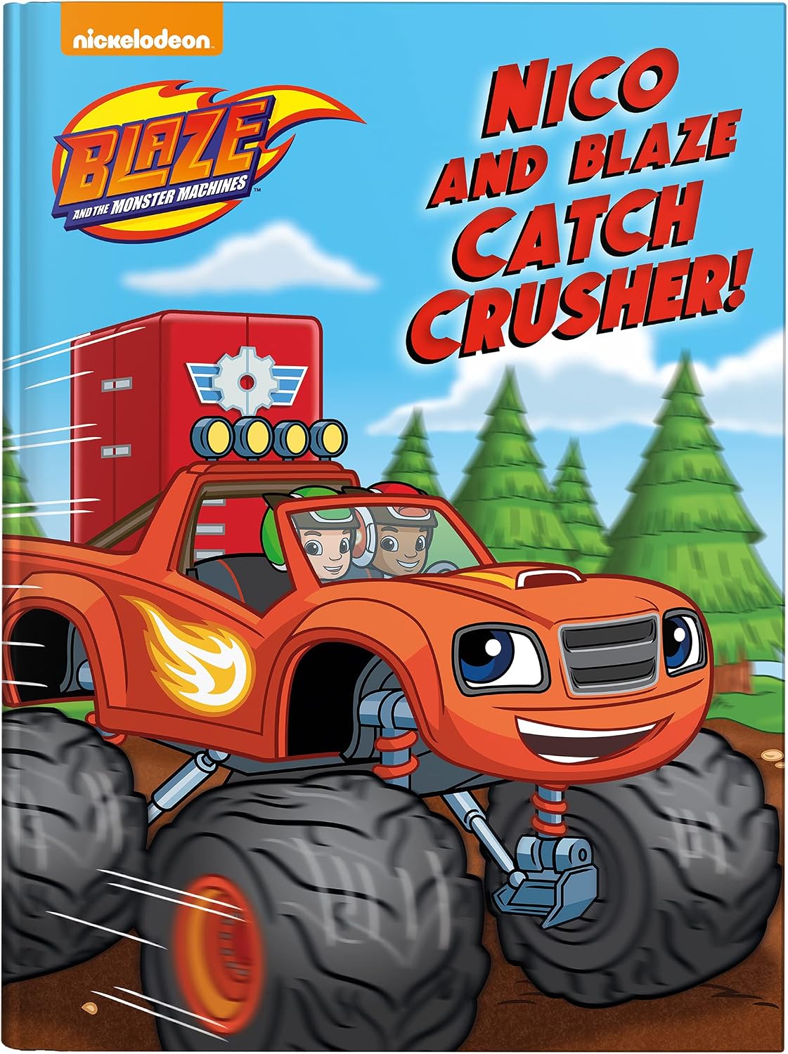 Blaze and The Monster Machines Personalised Book Your Child and