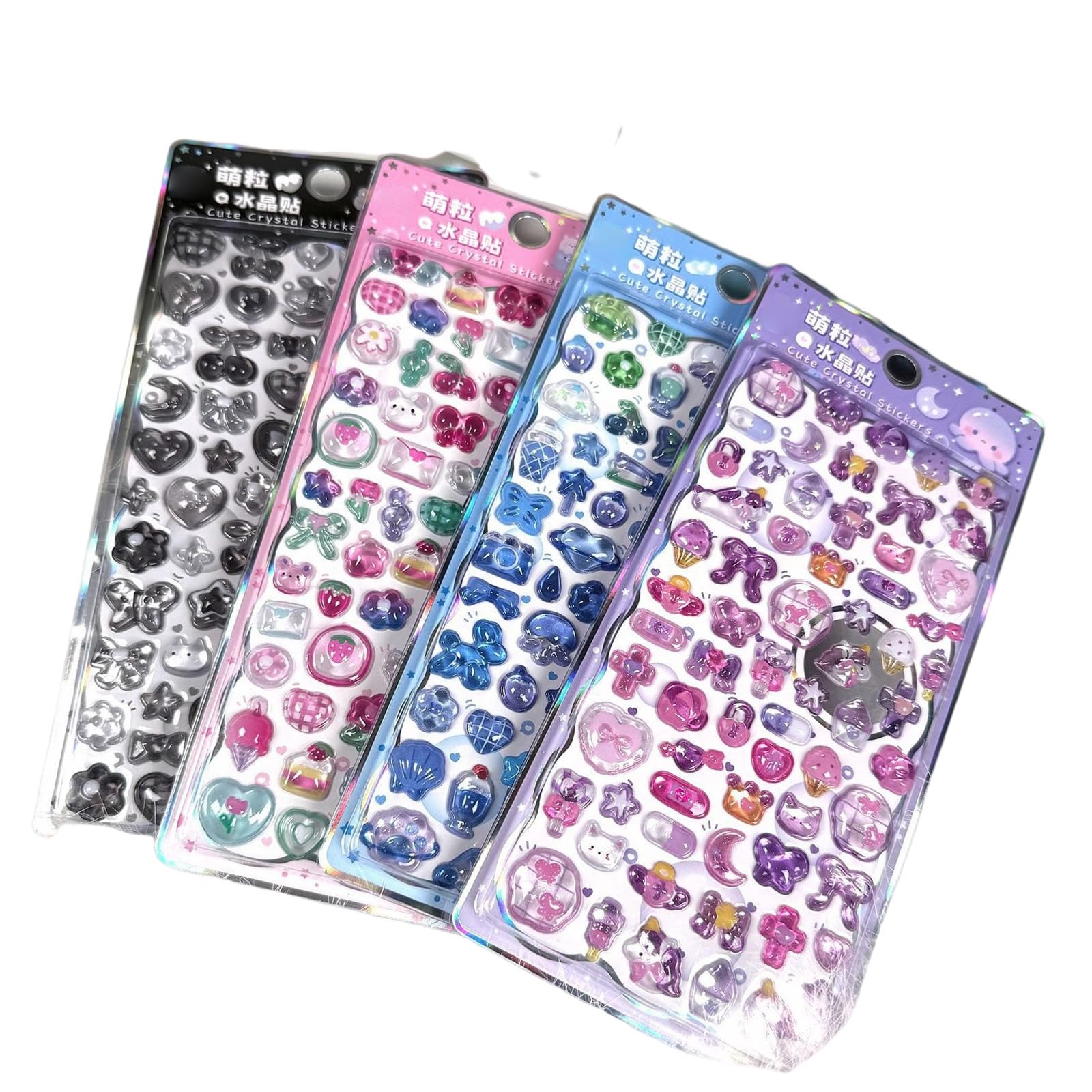 Puffier Sticker Cartoon Stickers Tiny Handcraft Stickers Adorable Tiny Sticker for Water Bottle, Notebook, Scrapbooking for Scrapbooking