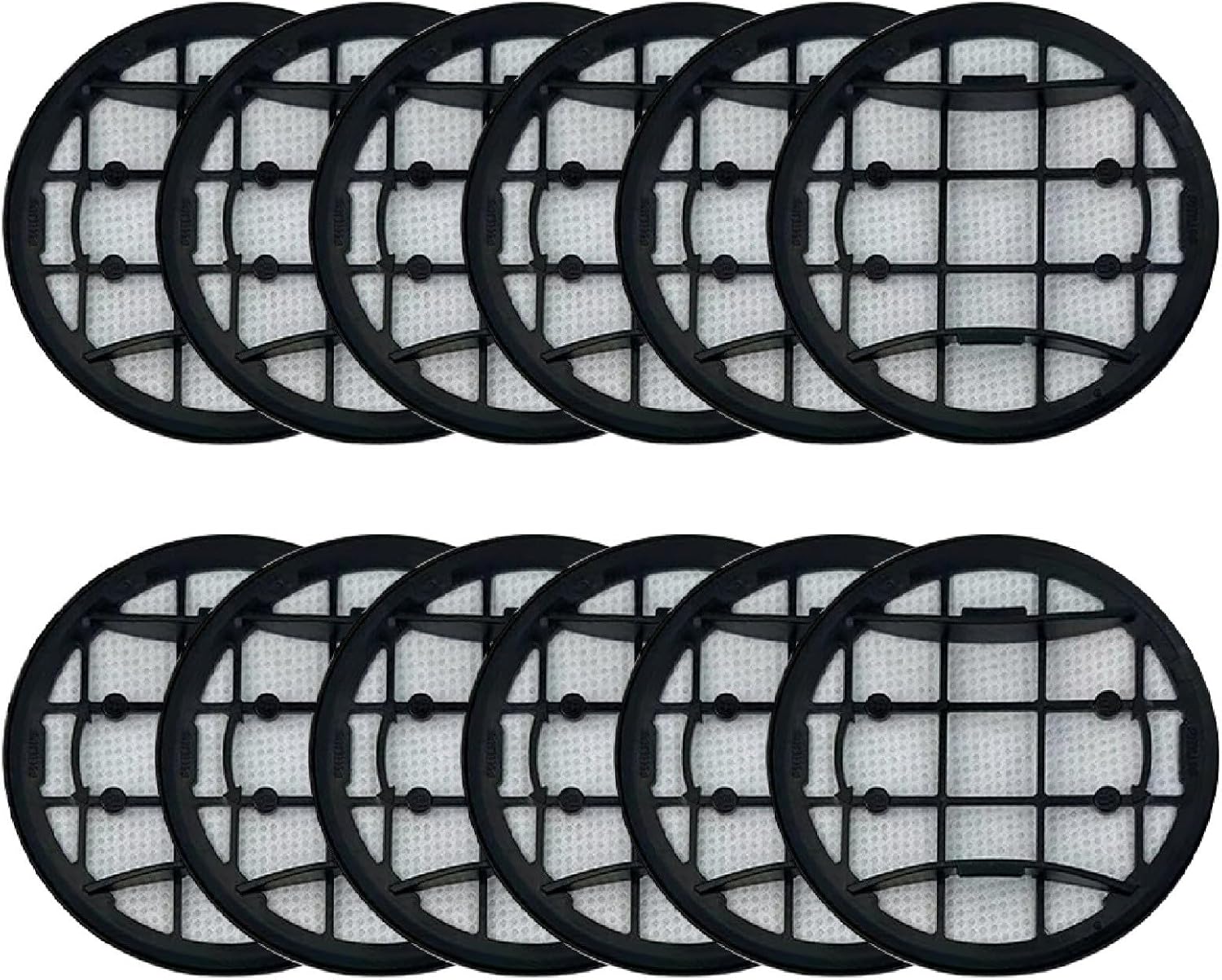 Waschbare Filter Für Philips Staubsauger VC7000/8000 Serie - 2er Set Schaumstoff & Einlassfilter