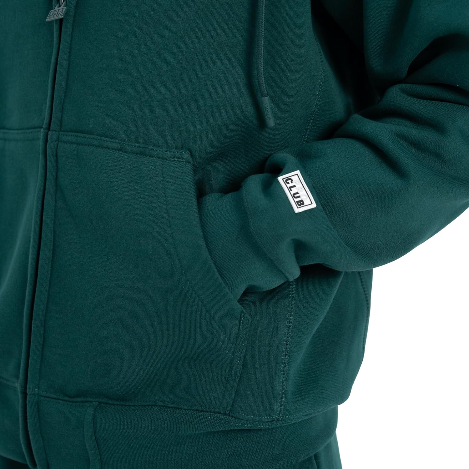 Pro Club Men's Heavyweight Basic Zip-Up Hoodie - Image 3