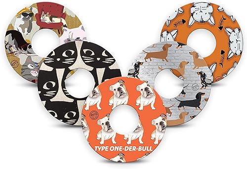 Vista 28 de ExpressionMed - Parche adhesivo para Libre 3 (paquete de 5) - Fabricado en los Estados Unidos, impermeable, parte trasera dividida, cinta CGM