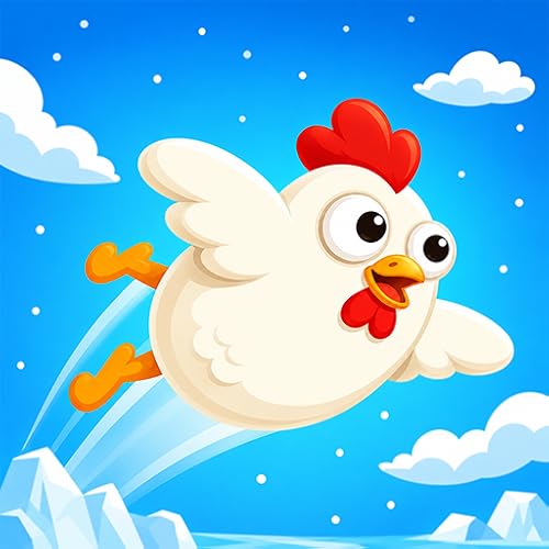 Rooster Golf Orbit: Flying Chicken - Golf Shot Launch Simulator, Sky Cluck Bounce & Space Distance Arcade