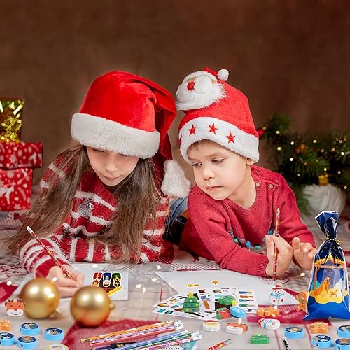 Miniatura 10 de 168pcs Christmas Party Favors Stationery Set Gift for Kids Exchange Gfits Class Reward for Classroom Students Carnival Events Gift Christmas